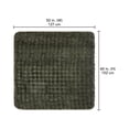 thumbnail image 2 of Holiday Time Green Bubble Faux Fur Throw, 2 of 4