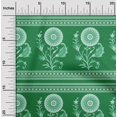 thumbnail image 2 of oneOone Polyester Spandex Vert Tissu Maxican Floral Robe Tissu Tissu Imprimé par la Cour 56 Pouces de Large, 2 of 4