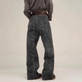 thumbnail image 5 of LSLJS Women's Color High Waisted Versatile Straight Slender Loose Leg Pants, Womans Wide Leg Jeans Summer Clothes, 5 of 5
