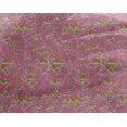 thumbnail image 4 of oneOone Georgette Viscose Fabric Floral Texture Print Fabric by Yard 42 Inch Wide, 4 of 4