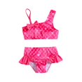 thumbnail image 1 of Baby Girls Swimsuit 2 Piece Summer Tankini Swimsuit Cute Print Bathing Suits for Girls 6-12 Months, 1 of 6
