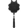 thumbnail image 1 of Mini Cake Shaped Design Waffle Iron Cast Aluminum 1Pack 13.36X5.11X1.10in, 1 of 6