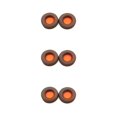 thumbnail image 3 of QualitChoice Coussinets d'Oreille Coussins Écouteurs de Jeu Coussinets Ronds en Cuir Manchon en Maille Coussinets de Rechange pour Skullcandy Hehs2.0 Brun 3Ensemble, 3 of 6