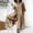 Khaki, variant on Yanlir Women's Turn-Down Collar Cotton Linen Jumpsuit Solid Romper Long Playsuit with Zipper Casual Chic Outfit(Red,XL)