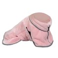 thumbnail image 3 of Dog Towel Bathrobe Strong Water Absorption Cat Fast Drying Coat Multifunctional Pet Robe Blanket Pink S, 3 of 14