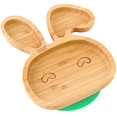 thumbnail image 1 of Bamboo Bamboo Baby Toddler Bunny Suction Plate, Stay Put Feeding Plate, 1 of 4