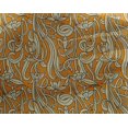 thumbnail image 4 of oneOone Georgette Viscose Fabric Leaves & Floral Block Fabric Prints By Yard 42 Inch Wide, 4 of 4
