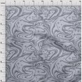 thumbnail image 4 of oneOone Cotton Poplin Dusty Blue Fabric Abstracts Craft Projects Decor Fabric Printed By The Yard 56 Inch Wide, 4 of 4