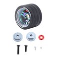 thumbnail image 2 of Volant RC en Aluminium pour SANWA, Contrôleurs FUTABA, Design, Léger, Volant RC, avec Frein à Disque Simulé, Compatible avec Séries MT41/MT51/M17, 2 of 7