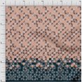 thumbnail image 1 of oneOone Cotton Poplin Peach Fabric Geometric Panel Craft Projects Decor Fabric Printed By The Yard 56 Inch Wide, 1 of 4