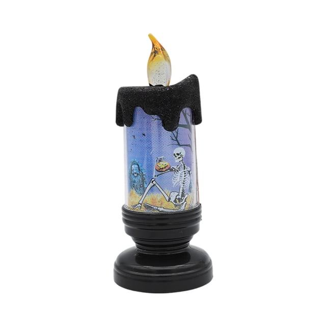 Halloween Candles Electronic Candle Lights Carnival Desktop Decorations LED Halloween Party