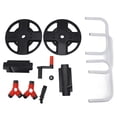 thumbnail image 2 of Garden Hose Reel Cart, Hose Reel Storage Rack Space Saving  for Yard, 2 of 8