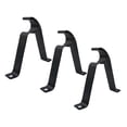 thumbnail image 4 of GUOOL Supports de Tringle à Rideaux Robustes Supports de Tringle en Fer Supports de Rideau avec Vis 19 mm Noir, 4 of 9
