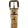 thumbnail image 5 of Zelikovitz Embossed Full Grain Leather Belt - Wildlife 1.5", 5 of 5