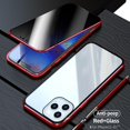 thumbnail image 4 of Anti-Peeping Full Body Mobile Phone Case Clear Tempered Glass Privacy Cover For Iphone12/Pro/Pro Max, 4 of 7