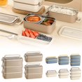 thumbnail image 4 of Hinati Clearance Sale Promotion Single Layer Box Lunchbox for Stackable Containers Airtight Food Storage Containers Dry Food Canisters for Cereal, Dry Food, Flour, Dry Food and Sugar, 4 of 9