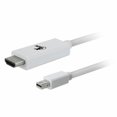 thumbnail image 1 of Xtech - Câble AV Mini DisplayPort Mâle vers HDMI Mâle 6 Pieds Blanc, 1 of 1