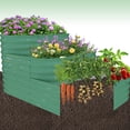 thumbnail image 3 of BeesClover Galvanized Steel Raised Garden Bed Kit, 30" Deep Root Planter Box for Vegetables, Herbs & Flowers, Easy Assembly, 3 of 6