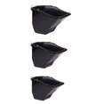 thumbnail image 1 of Little Giant 20 Quart Plastic Flat Back Livestock Feed Bucket, Black (3 Pack), 1 of 4