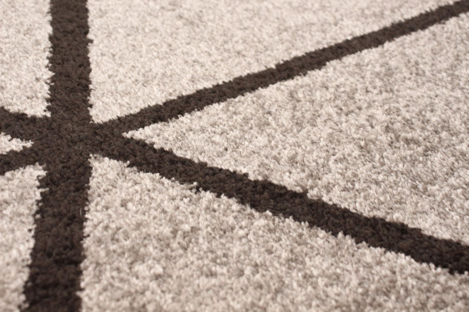 Tapis d'Interieur ECARPET Géométrique pour Salon et Chambre à Coucher Collection Ana