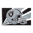 thumbnail image 1 of Oakland Raiders 3'x5' Helmet Design Flag, 1 of 3