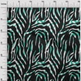 thumbnail image 2 of oneOone Tissu Polyester Lycra Vert Mer Peaux Animal Matériel de Robe Tissu Imprimé Tissu au Mètre 56 Pouces de Large, 2 of 4
