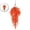 Orange, variant on Dvruxg Vine Plant Fake Ferns Artificial Plants Large Faux Hanging Plant Artificial Hanging Plants Wall Plants Fake Ivy for Room Decor Home Garden Wedding Party Indoor Outdoor Decorations