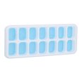 thumbnail image 3 of Ice Cube Tray Food Grade Plastic Silicone Ice Mold with Removable Lid for CocktailBlue, 3 of 14