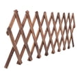 thumbnail image 4 of Phenofice Clôture de Jardin Bois Brun Style Rustique Décoratif 1Ensemble pour Usage Extérieur, 4 of 7