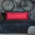 thumbnail image 2 of Unique Bargains Silky-Soft Satin Pillow Cases with Zipper Long Pillowcase Pillow Covers, 2 of 8