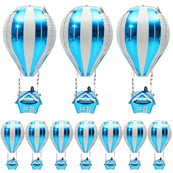 Bamboohart 10 Pcs Helium Tanks for Balloons 200 Birthday Party Hot Air Baby