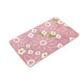 thumbnail image 1 of Rbaofujie Bedroom Rug Bathroom Floor Mat Microfiber Inkjet Printing Bathroom Absorbent Foot Mat Bedroom Door Mat Non Slip Mat Flocked Carpet Chrysanthemum Pattern Floor Mats, 1 of 6