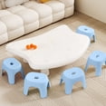 thumbnail image 4 of Jubipavy Stool For Toilet Low Stepping Stool With Nonslip Base Enhanced Stability For Bathroom Use Elegant For Adults For Living Room And Shower, 4 of 6