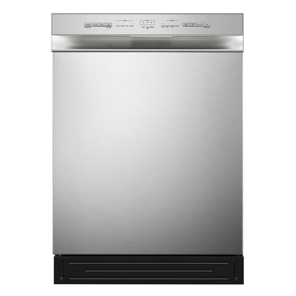 Midea Lave-vaisselle Intégré de 24 Po avec Cuve Hybride en Acier Inoxydable Acier Inoxydable