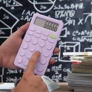 Suncoda Calculator, Basic Standard Calculators Mini Digital Desktop Calculator with 8-Digit Lcd Display- Calculator Pocket Size for Home School for Kids