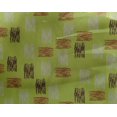 thumbnail image 4 of oneOone Georgette Viscose Fabric Brush Stroke Ikat Print Fabric BTY 42 Inch Wide, 4 of 4