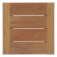 thumbnail image 4 of Modway Upland Ensemble de Mobilier de Patio Extérieur en Teck de 3 Pcs en Blanc Naturel, 4 of 8