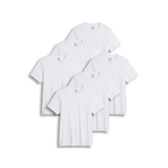 Jockey Men's Classic Crew Neck Undershirt - 6 Pack