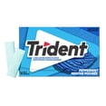 thumbnail image 3 of Trident, Peppermint Sugar-free Gum Multipack - Pack of 3 (42 Pieces), 3 of 8