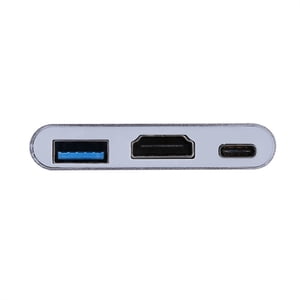 Greensen 3 en 1 USB 3.1 Type C à HDMI USB 3.0 Adaptateur multiport numérique avec chargeur Port, adaptateur multiport de type C, USB 3.1 Adaptateur HUB