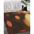 thumbnail image 3 of Ahgly Company Tapis Rectangulaire Lavable en Machine Intérieur Rouge Nuit, 5 Pieds x 7 Pieds, 3 of 7