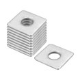 thumbnail image 1 of Uxcell Square Washer 10 Pack M12x30x30x2mm 304 Stainless Steel Square Plate Washers, 1 of 5