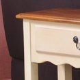 thumbnail image 2 of Leick Furniture Table Console en Bois Wave, Fini Ivoire, 2 of 5