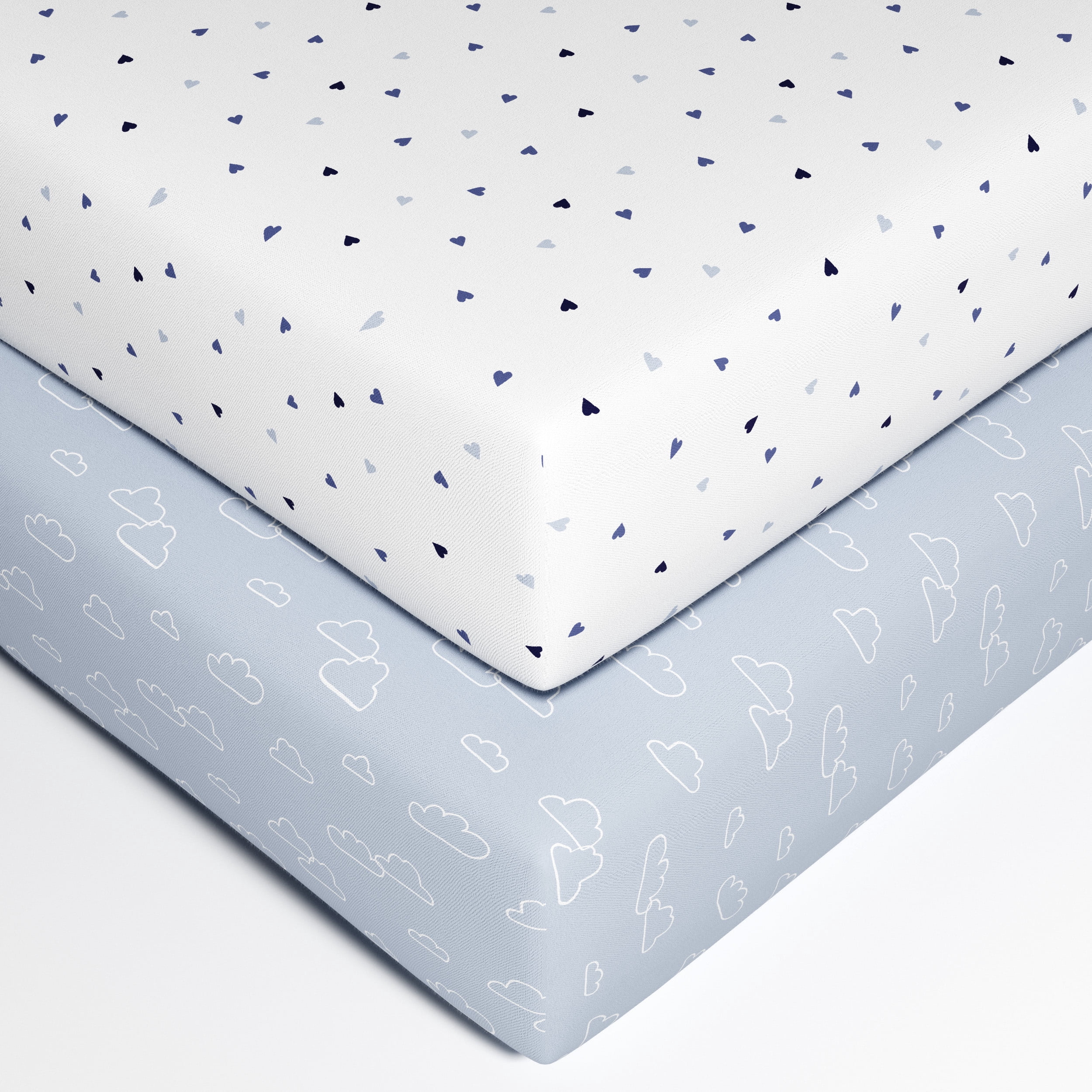 George Baby Organic Cotton Crib Sheets (2 Count)
