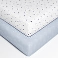 thumbnail image 1 of Draps pour lit de bébé en coton biologique George Baby (2 pièces), 1 of 5