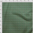 thumbnail image 4 of oneOone Cotton Poplin Green Fabric Asian Kilim Sewing Craft Projects Fabric Prints By Yard 56 Inch Wide, 4 of 5
