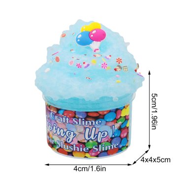 Bamboohart Butter Slime Kit Color Mud Rice Grain Slime Foaming Glue Puzzle  Crystal Mud Slime Sensory Toys Good Stretchy & Non-Sticky Crunchy Slime Fluffy Slime Kit for Kids