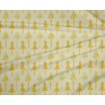 thumbnail image 4 of oneOone Polyester Lycra Fabric Floral & Flying Swan Block Printed Craft Fabric BTY 56 Inch Wide, 4 of 4
