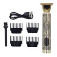 thumbnail image 1 of Professional Hair Trimmer T Blade Rechargeable Detail Beard Clipper with LCD Display for Men Biden Beard, 1 of 9