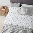 thumbnail image 4 of Eddie Bauer 223691 Rookeries Sheet Set, Twin, Charcoal, 4 of 4